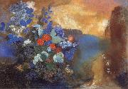 Odilon Redon Ophelia Among the Flowers oil painting reproduction